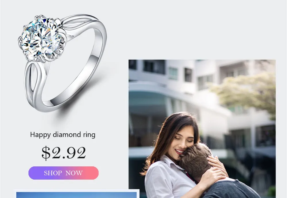 Umode мульти сохатый 8 мм 2ct Высокое качество швейцарский CZ бриллиантами стад серьги UE0013