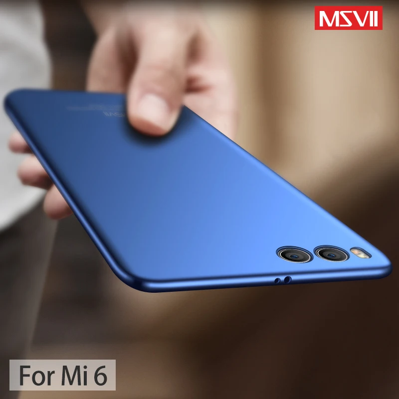 Чехол для Xiaomi mi 6 MSVII, Жесткий Чехол из поликарбоната с полной защитой, Ультратонкий матовый чехол для Xiaomi mi 6 mi 6, чехол для телефона s Coque