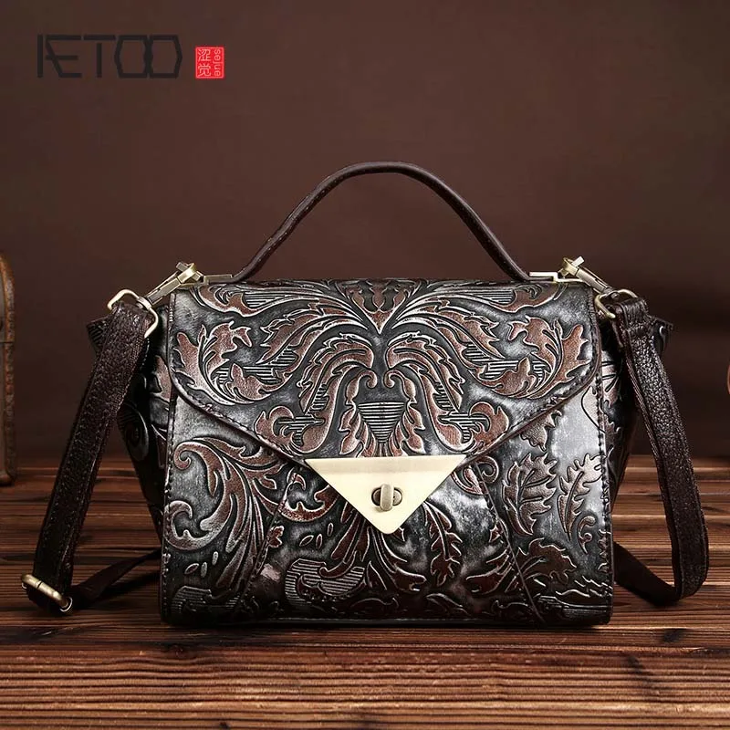 Сумка из натуральной кожи ручная расческа цветная Сумочка сумки через плечо