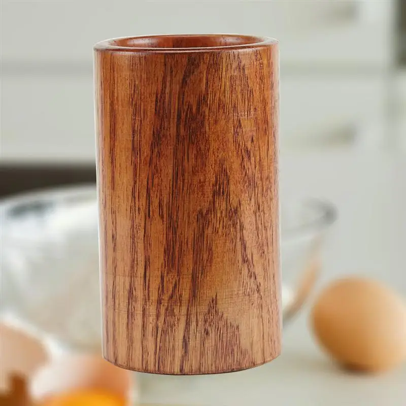 Chopsticks Rack Wooden Home Use Multifunctional Utensils Storage Rack Drain Storage Holder for Cutlery Spoon Fork