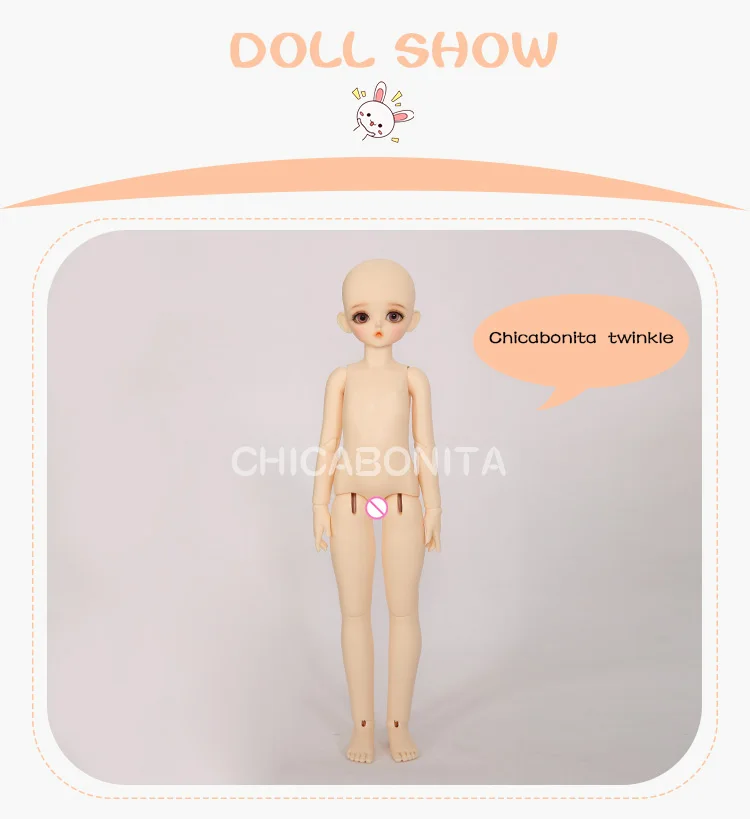 OUENEIFS Chicabonita Twinkle 1/4 модель тела из смолы для мальчиков и девочек высококачественные игрушки BJD SD куклы