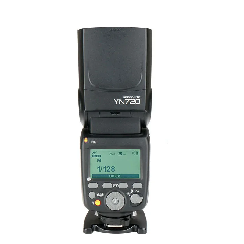 2018 YONGNUO YN720 литиевая Вспышка Speedlite с литий-ионной батареей для Canon 1100d 650d 600d 70d 700d Nikon