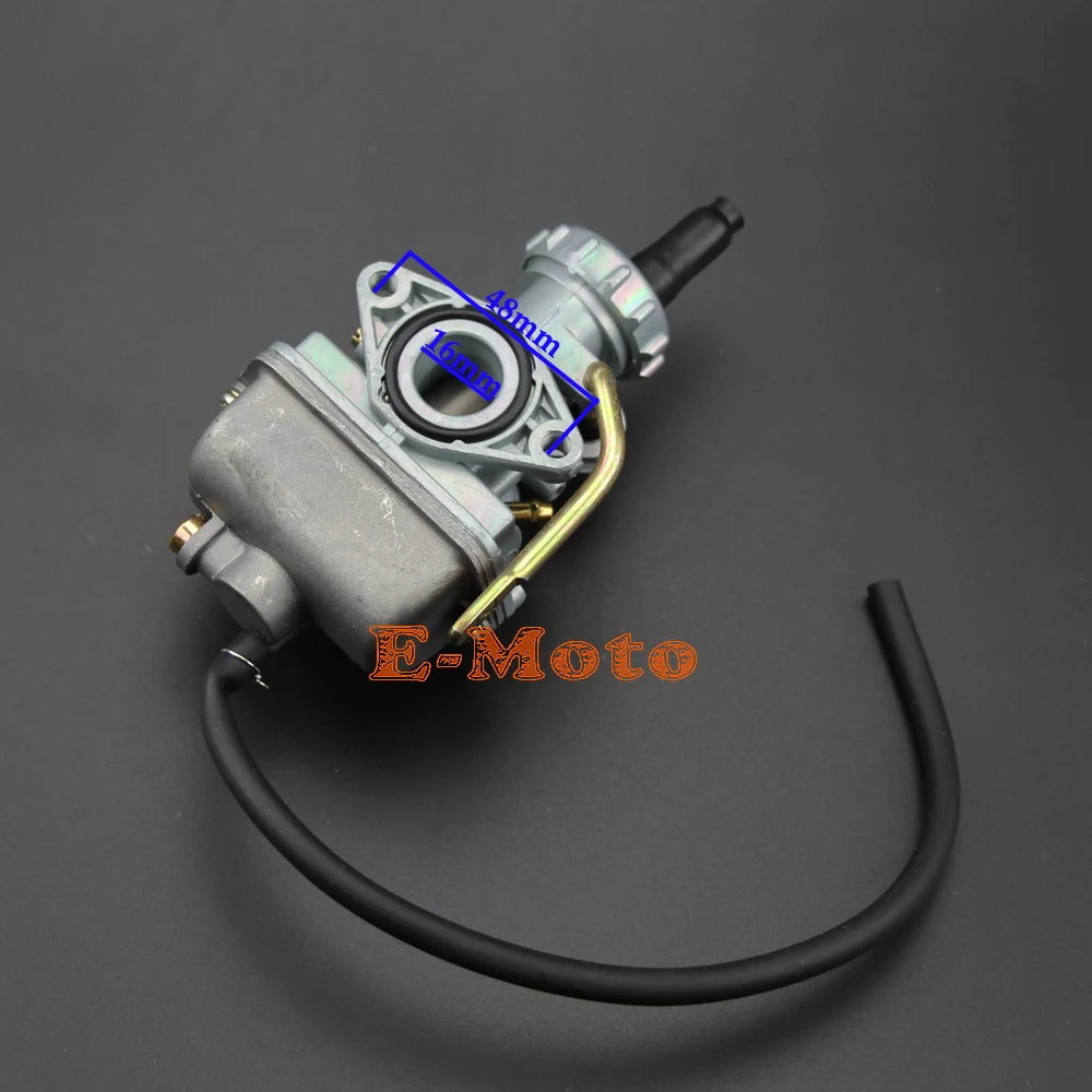 Карбюратор 16 мм с ручным дроссельным двигателем для квадроцикла 50 куб. См 70 90 110 125