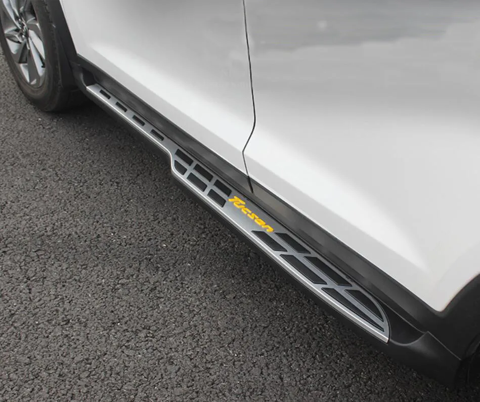 Для hyundai Tucson ходовые панели авто боковые шаг бар педали Высокое качество дизайн Nerf бар