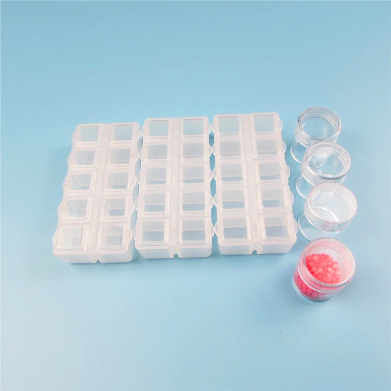 DPF Diamond Painting Tools Box Kits DIY Rhinestones Boxes tools Box Kits 5D DIY Diamond Embroidery Accessories Boxes DIY tools