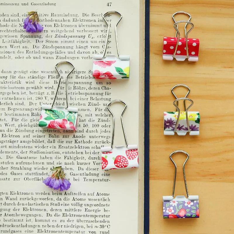 Металлический зажим для блокнота 10 цветов|binder clips|metal binder clipsmetal |