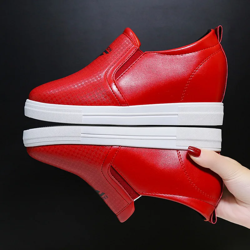 2019 Spring Summer New Leather Women Shoes Casual For Flat Ladies Loafers Zapatos Mujer | Обувь