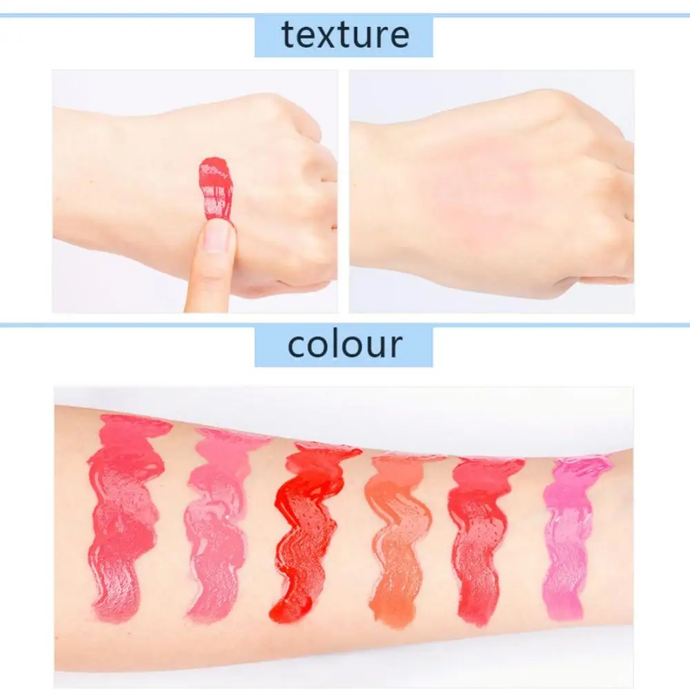 Жидкие румяна для макияжа гладкие шелковистые Paleta De Blush цвет длится долго 4 цвета