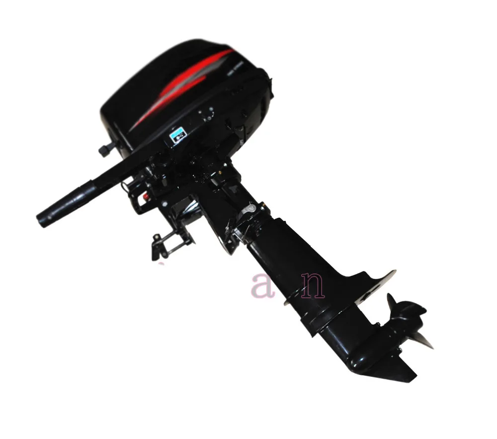 Двухтактный 6 л.с. подвесной мотор надувной рыбацкий лодочный двигатель для