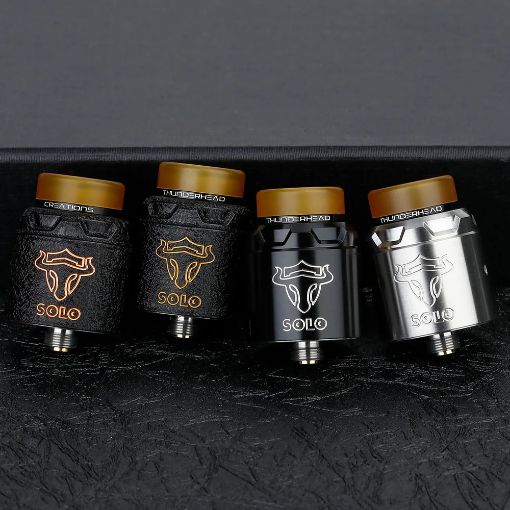 THC Tauren (Solo) RDA обслуживаемый капельный атомайзер диаметром 24 мм с 28