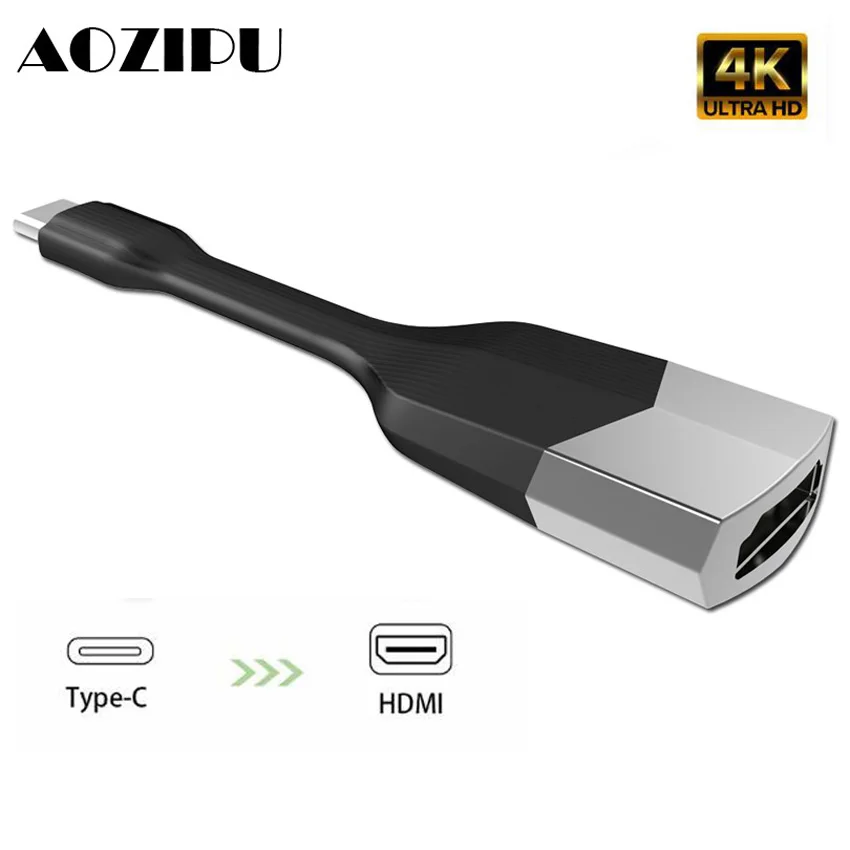 Портативная док станция USB Type c HDMI 4K HD сигнал C для MacBook Samsung Galaxy S8/S9/Note8 HUAWEI