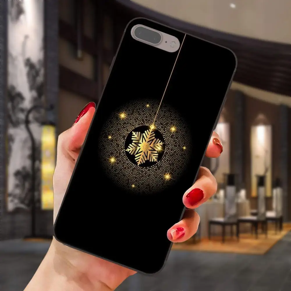 Рождественская Снежинка Олень год чехол для huawei Honor 5A 6A 6C 7A 7C 7X 8A 8C 8X9 10 P8 P9 P10 P20 P30 Мини Lite рlus