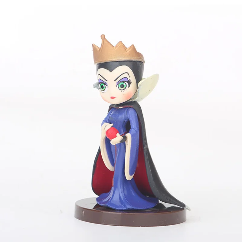 3 шт./компл. Disney мультфильм Q posket маленький Злодеи малефисент Cruella de Vil Queen экшн
