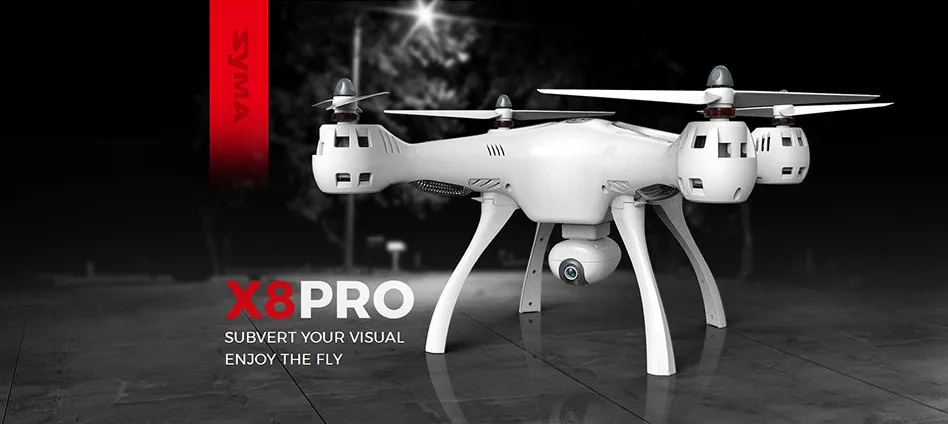 Удивительный SYMA X8PRO с gps может с HD камерой игрушка для детей гоночный вертолет Квадрокоптер Дрон