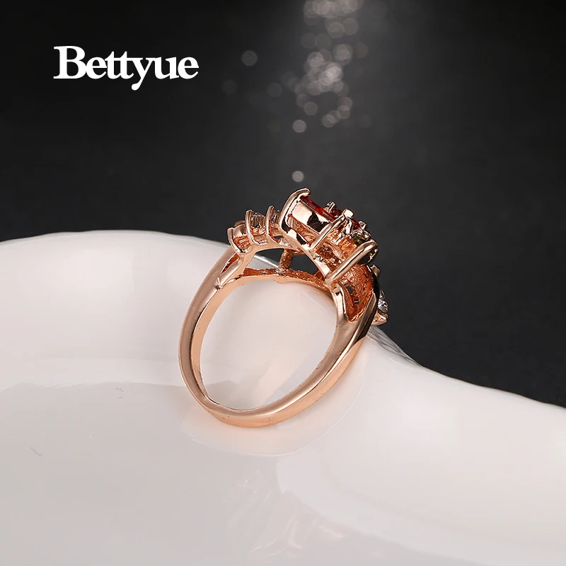 Bettyue фирменные модные блестящие очаровательные цвета розового золота