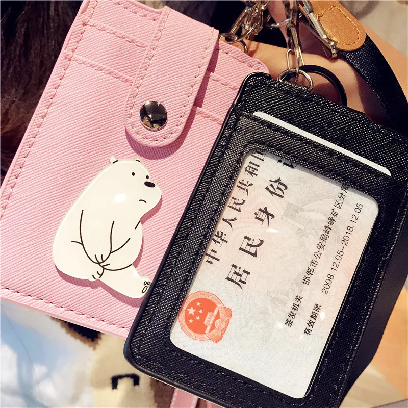 1 шт. kawaii корейский мультфильм ID держатель для карт милые банковские кредитные карты пакеты на день рождения Рождественский подарок для девочек и мальчиков