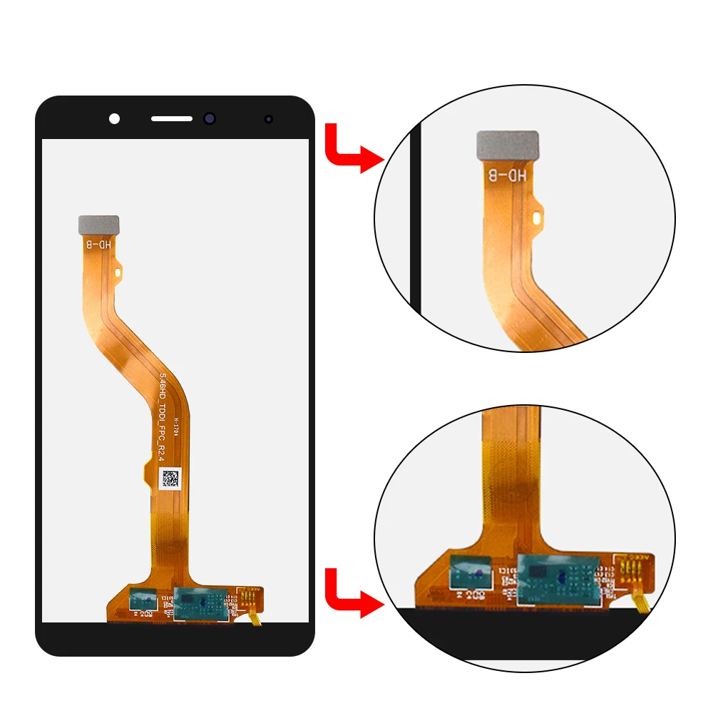 ЖК-дисплей для HUAWEI Y7 Prime ЖК-дисплей Экран Дисплей планшета Сенсорный экран TRT L21 L21A L21X LX2 LX1 LX3 сборка Рамка