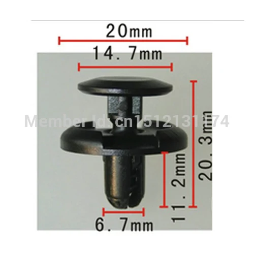 30 шт. фиксаторы для бампера крыла Suzuki Grand Vitara SX4 Swift X 90 09409 07332 90467 07164|retaining clip|bumper