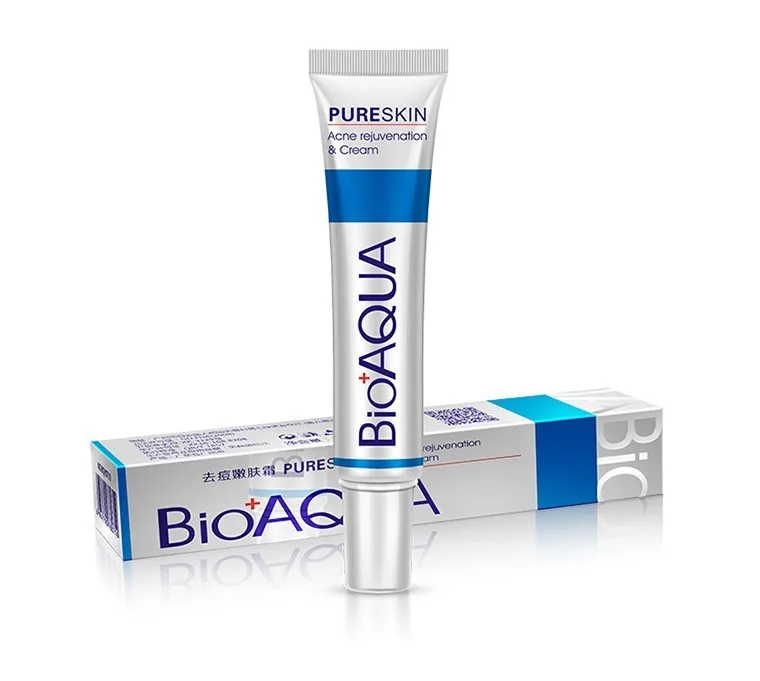 Bioaqua 1 шт. 30 г лечение угрей крем против акне контроль масла уменьшение пор, акне шрам удалить уход за лицом; отбеливание