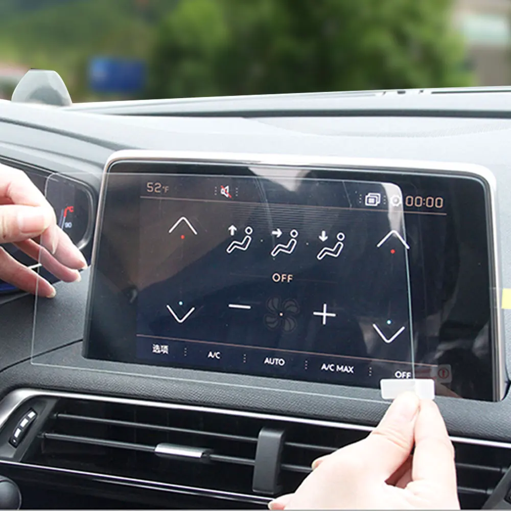 1 шт. 8 дюймовый экран GPS навигации Стальная Защитная пленка для Peugeot 3008 4008 5008 2017 2018