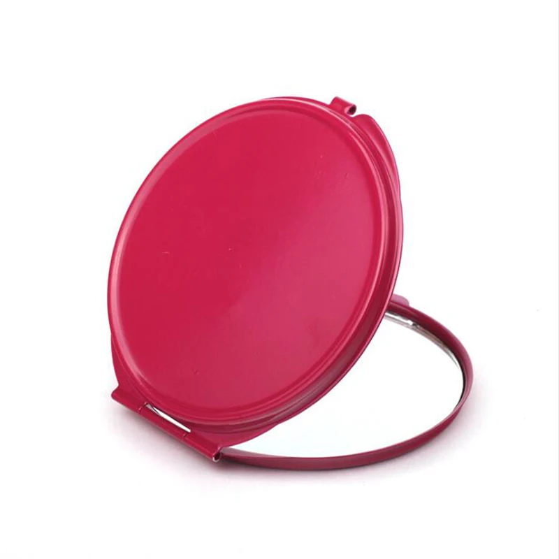 Радуга 73 мм карманное зеркало круглое пустые компактные зеркала поставка DIY