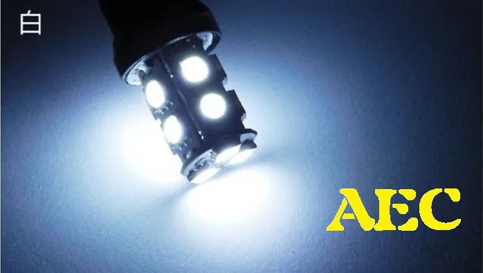 Автомобильная светодиодная Лампа 100X S25 BAY15D 1157 13 smd 5050 13SMD с 3 чипами для задних
