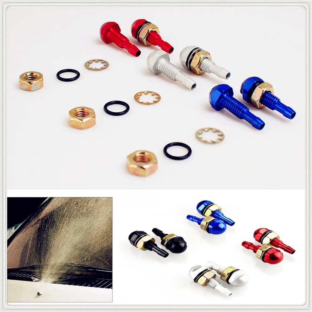 Лобовое стекло автомобиля спрей передний капот капота очистка впрыска сопло для