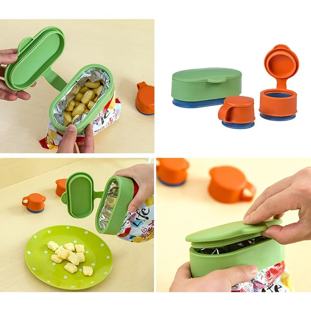 3 шт./лот Многофункциональная Пластиковая многоразовая герметизация для