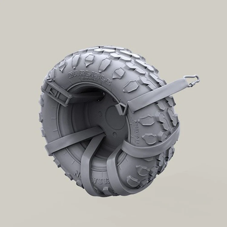 1/35 масштаб Неокрашенная полимерная фигурка US ATV quad bike upgrade set wheel 2 PCS collection Figure -
