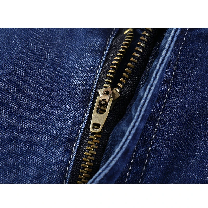 Джинсы KSTUN для мужчин летние ультратонкие деловые повседневные Прямые темно