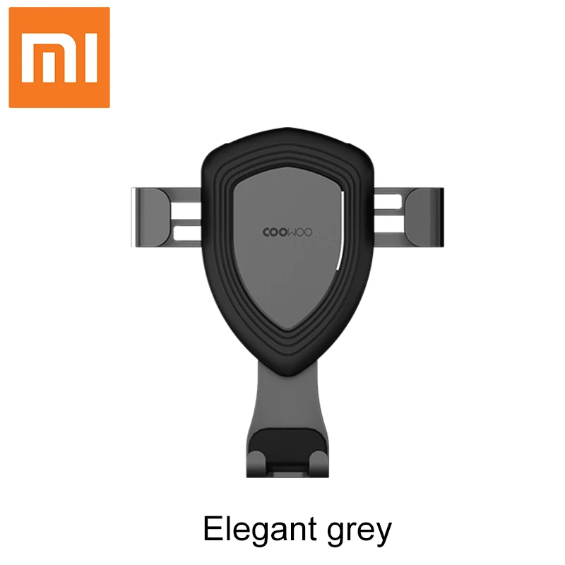 Elegant black Автомобильный держатель для мобильного телефона Xiaomi, вращающийся на 360 градусов, держатель для телефона, универсальная подставка для смартфона 4,7-6,0 дюймов, навигационные стенты - Цвет: Elegant black