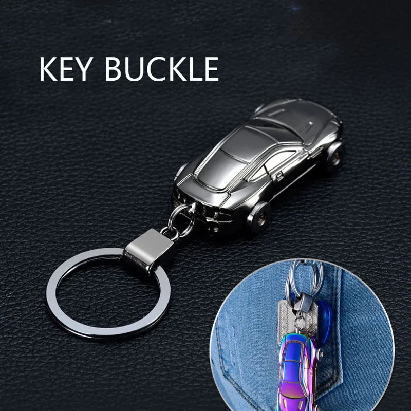 Креативная модель автомобиля usb электрическая зарядка мини зажигалка Ключ