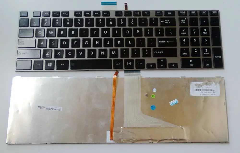 Новая английская клавиатура с подсветкой для ноутбука Toshiba Satellite P850 P850D P855 P855D|laptop
