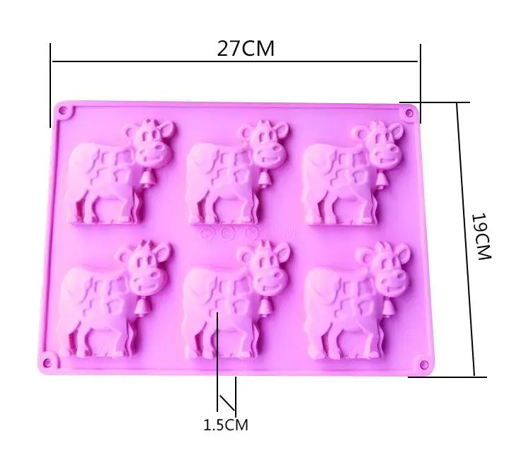 Послушание dly коровьего молока Форма силиконовые формы торт украшение выпечки
