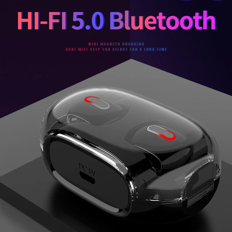В ухо наушники Беспроводная гарнитура TWS bluetooth 5 0 водонепроницаемый с микрофоном