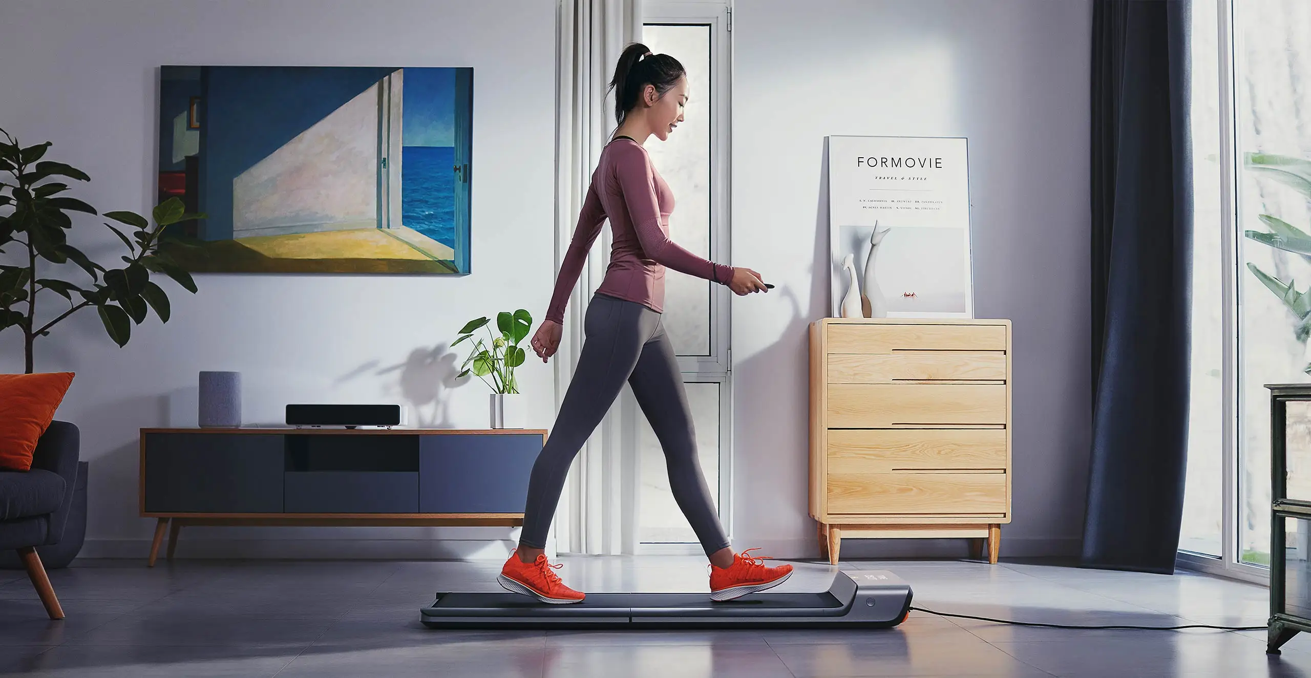 Xiao mi jia WalkingPad прогулочная машина Складная Бытовая Нескользящая протектора mi ll умный контроль скорости подключения приложение Smart mi Home