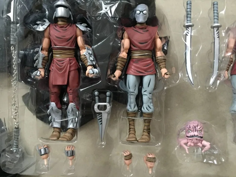 SDCC NYCC ножной Шредер Рафаэль Leonardo ПВХ фигурка Коллекционная модель игрушки 10 см с в коробке