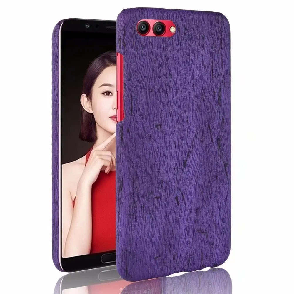 Abhoriz чехол для huawei honor V10 Ultra Slim дерева кожи жесткий корпус телефона |