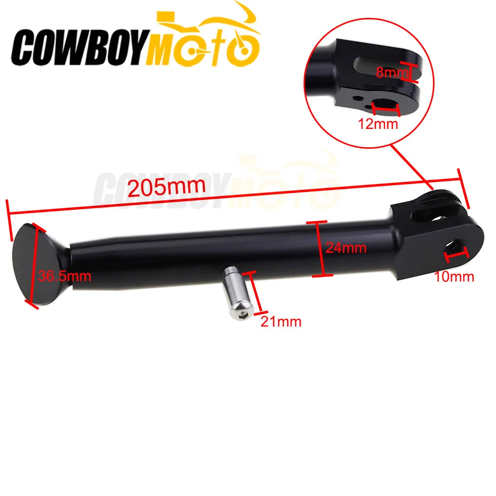 Черная регулируемая подножка боковая подставка для Honda CBR600RR CBR 600RR 2003 2014 2015 CBR1000RR