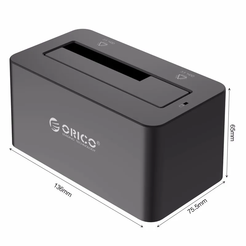 ORICO 6619SUS3 eSATA HDD корпус 5 Гбит/с супер скорость USB 3,0 для SATA и eSATA жесткий диск Док-станция для 2,5 ''/3,5" жесткий диск