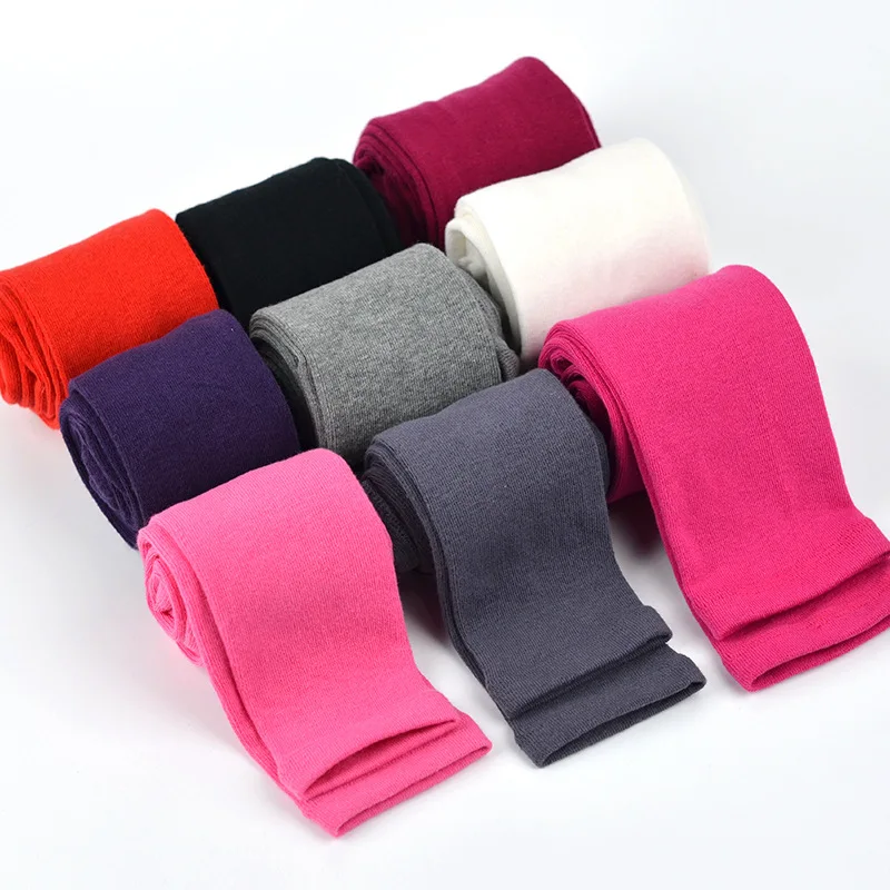 3 шт./лот детские леггинсы для мальчиков и девочек хлопковые однотонные штаны из