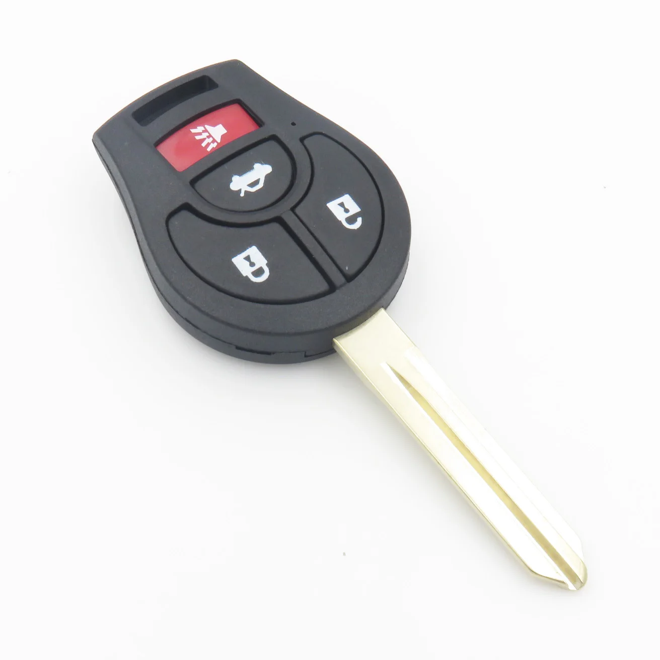 XinYueXin 3 + 1 кнопка дистанционного ключа оболочки Fob Крышка для NISSAN March Sunny сменный