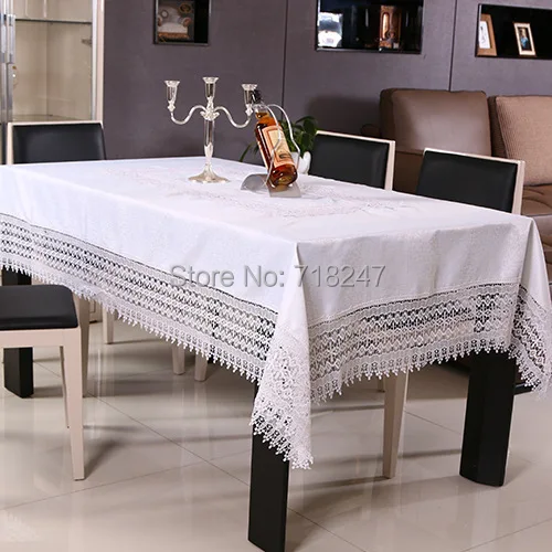 Роскошная кружевная скатерть vezon нового дизайна элегантная Свадебная из