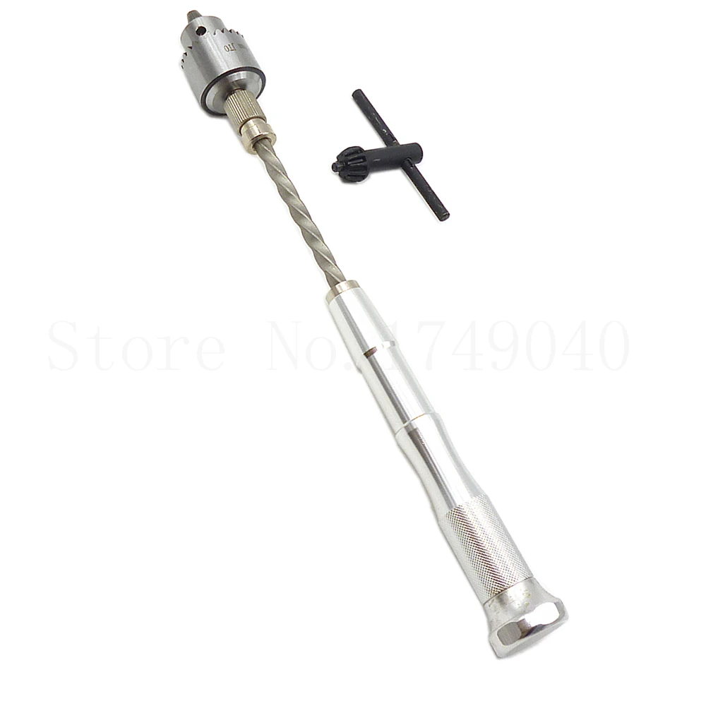 Полуавтоматическая ручная дрель зажимной патрот с регулировкой 0 3 4 мм мини