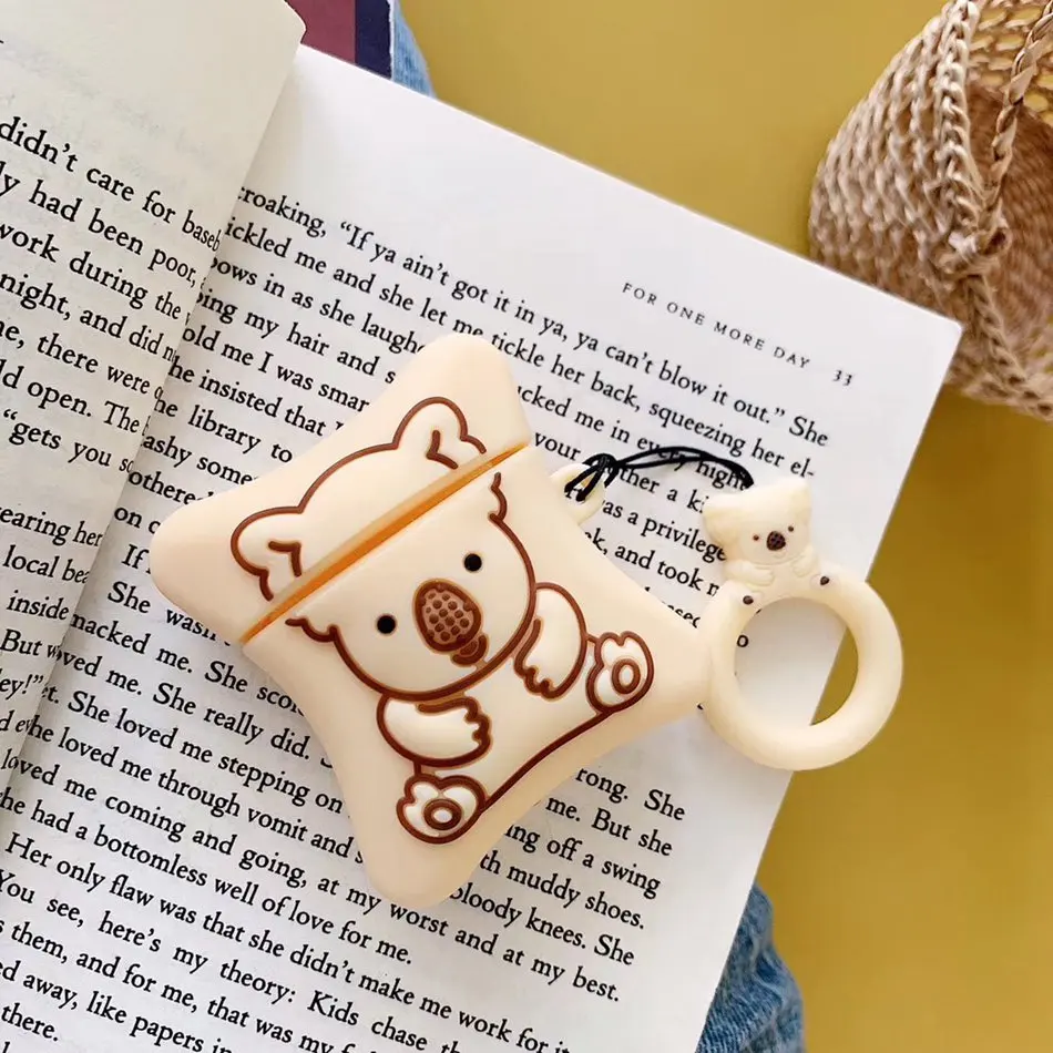 Для AirPods случае 3D мультяшный наушник чехол для Apple Airpods 2 забавные интимные