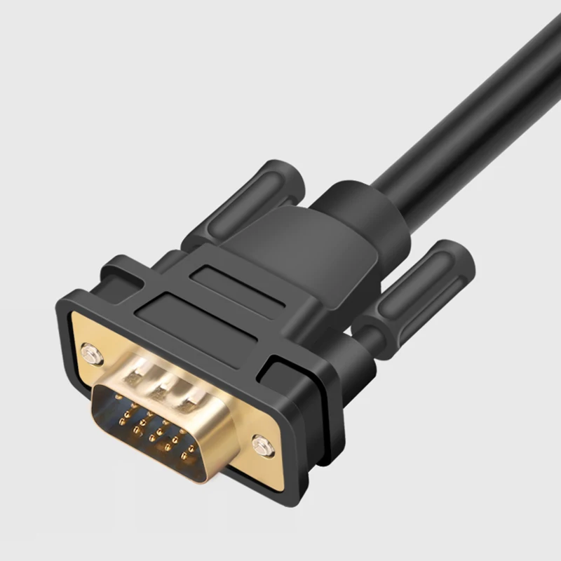 Адаптер VGA HDMI к Удлинительный кабель Цифровой аудио конвертер разъем со