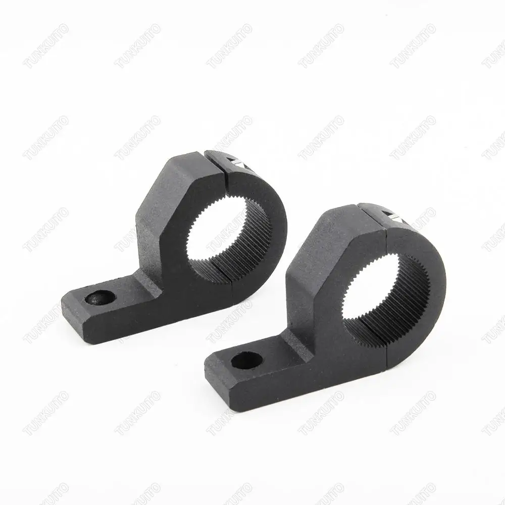 

Universal Work Light Tube Clamp Mounting Bracket Fog Light Mounting Bull Bar Bumper Lamp Holder for Off-road Vehicles Car Truck