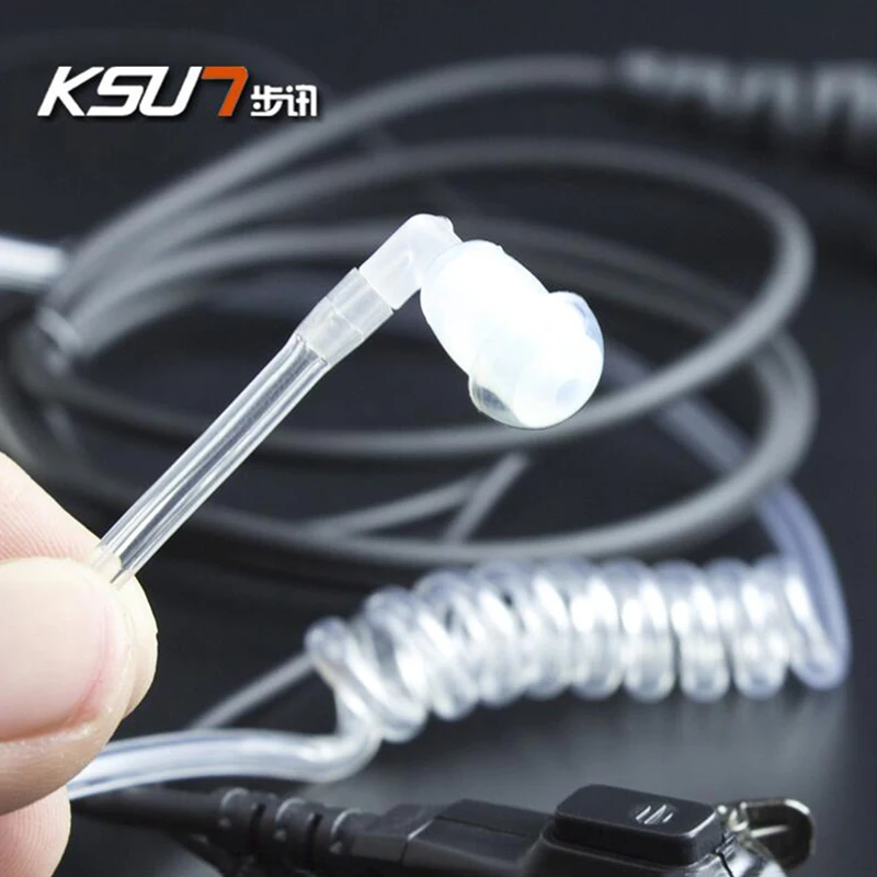 KSUN 5D Plus Walkie-Talkie GP328 GP338 PTX760 гарнитура Air Tube наушники | Мобильные телефоны и