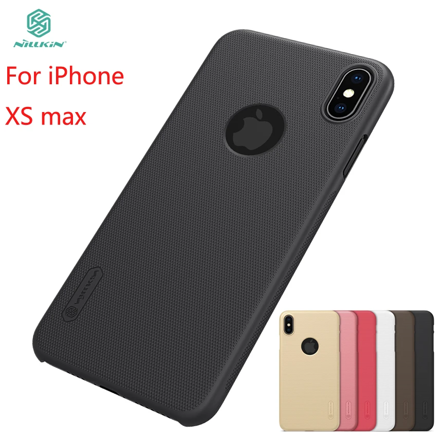 

For iPhone XS max Case Cover NILLKIN High Quality PC Case For iPhone XS max Super Frosted Shield For Apple iPhone XS max 6.5''
