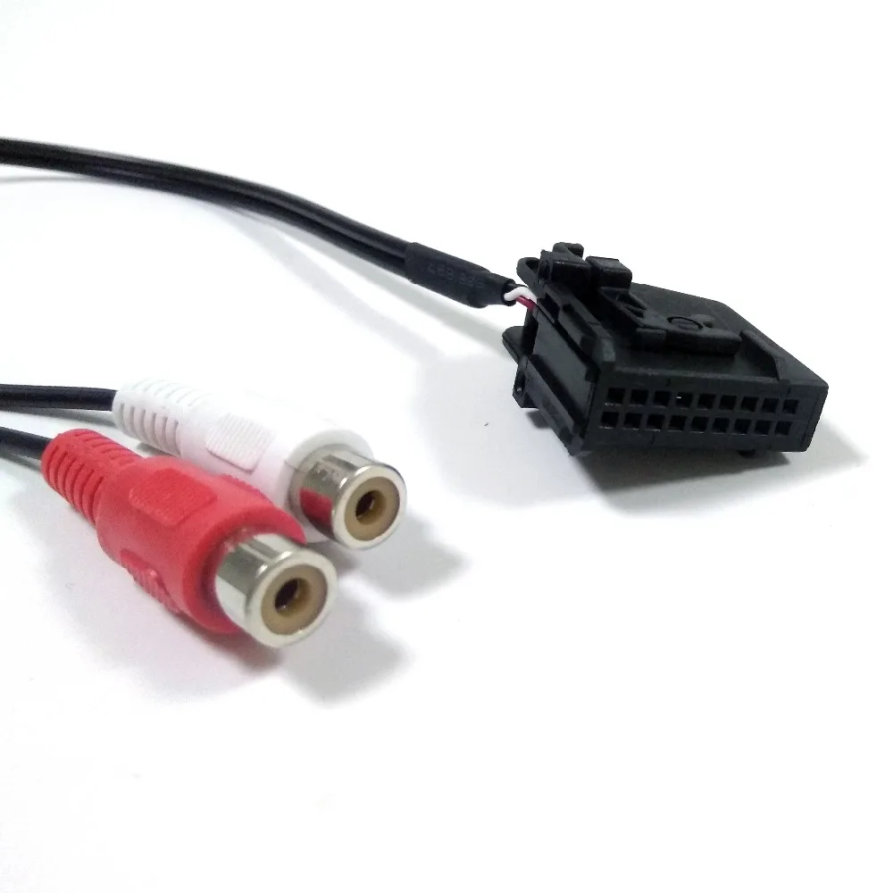18 контактный разъем Biurlink RCA AUX кабель аудиовход адаптер для хоста компакт дисков